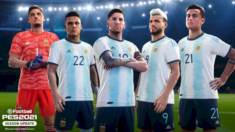 eFootball PES 2021 se convierte en el videojuego Oficial de la Asociación del Fútbol Argentino