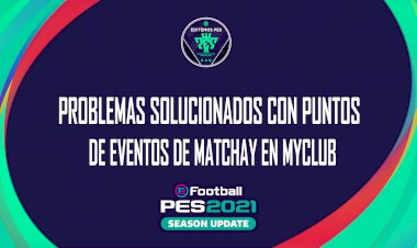 eFootball PES 2021 | Problema Solucionado con puntos de eventos de Matchday en myClub