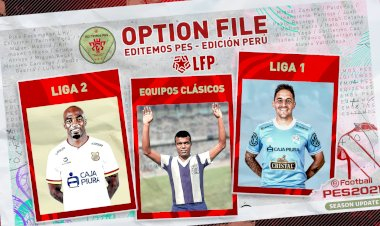 [NUEVO] Option File Liga Peruana V5 [GRATIS] | eFootball PES 2021