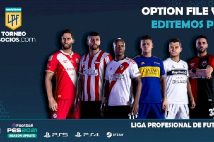 bloquear suéter Barriga NUEVO] Option File de la Liga Argentina V4 [GRATIS] | eFootball PES 2021 -  Editemos PES | Comunidad Global de Pro Evolution Soccer