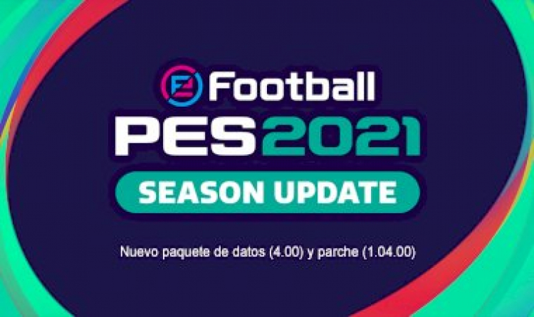 eFootball PES 2021 | Nuevo paquete de datos (4.00)/Parche (1.04.00)