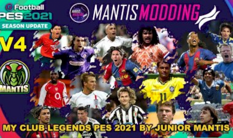 MyClub Legends Offline Mode eFootball PES 2021 PS4/PS5/PC V4 By Junior Mantis