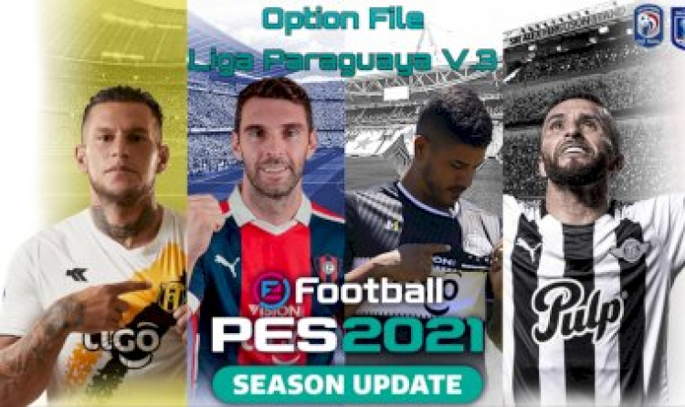 eFootball PES 2021 | Ya Disponible el OF V3 de la Liga de Paraguay