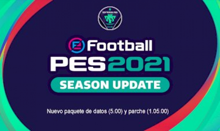 eFootball PES 2021 | Nuevo paquete de datos (5.00) y parche (1.05.00) disponible