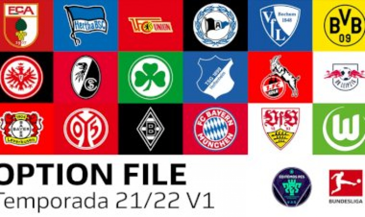 [NUEVO] Option File Bundesliga 2021/2022  | eFootball PES 2021