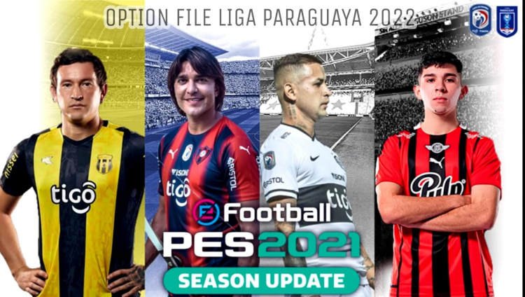 [NUEVO] Ya Disponible la Liga Paraguaya para eFootball PES 2021 [GRATUITO]