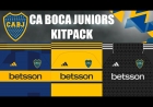 Kitpack de CA Boca Juniors para PES 15/16/17/18 en PS3 - Temporada 2023-24