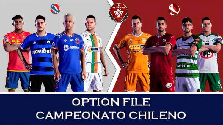 ¡Ya Disponible! Option File Campeonato Chileno 2023