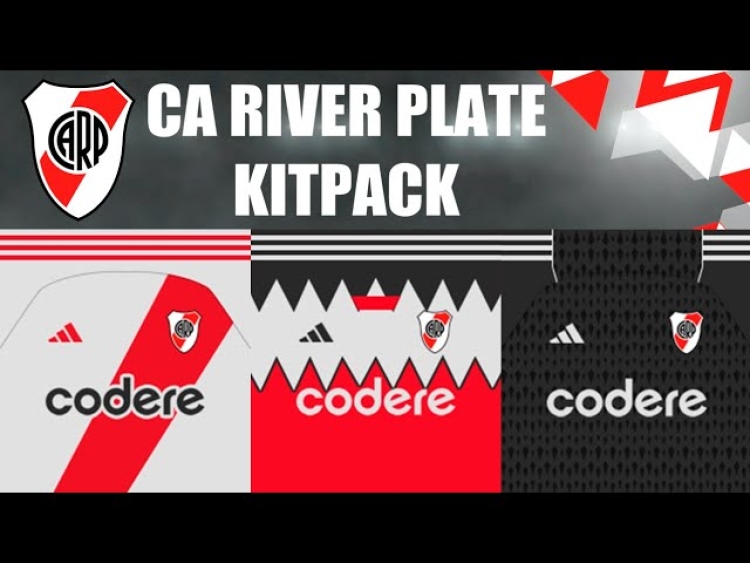 Kitpack de CA River Plate para PES 15/16/17/18 en PS3 - Temporada 2023-24