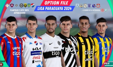 ¡YA DISPONIBLE! Option File  Liga Paraguaya 2024