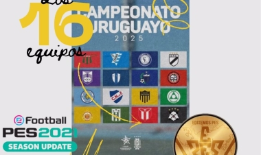 ¡Ya Disponible! Option File Liga Uruguaya para PES 2021