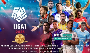 Nuevo Option File de la Liga 1 del Perú para PES 2021
