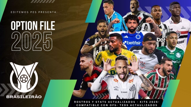 Brasileirão A V2 2025: La experiencia más completa del fútbol brasileño en PES