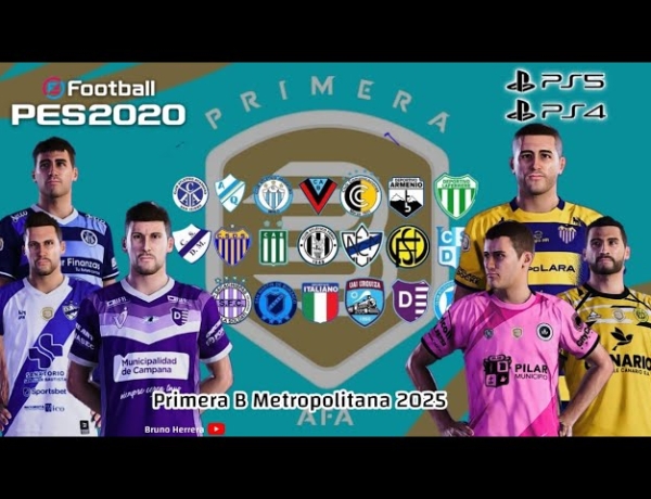 PES 2020 - OPTION FILE – Primera B Metropolitana 2025