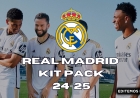 REAL MADRID KIT PACK 24-25