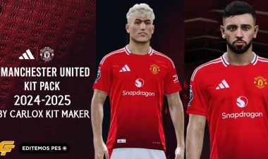 MANCHESTER UNITED KIT PACK 24-25 BY CARLOX KIT MAKER