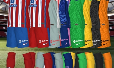 Atletico de Madrid 2024/25 Home, Away, Third & GKs kits