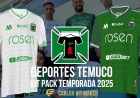 Kit Pack Deportes Temuco Temporada 2025 ⚪