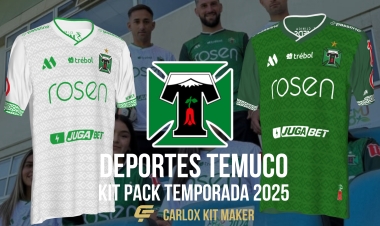 Kit Pack Deportes Temuco Temporada 2025 ⚪