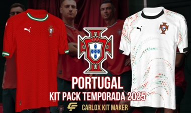 Kit Pack Portugal 2025  | ¡Representa a la selección en PES 2021!
